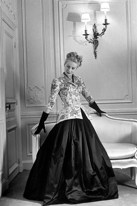 dior house 1940s|vintage christian Dior photos.